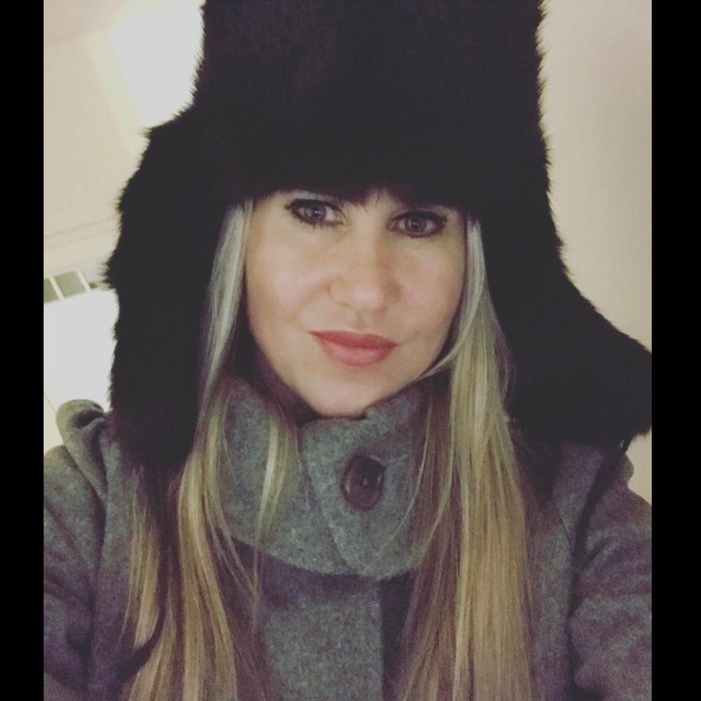 Trapper Hat ( mink color) fur hat